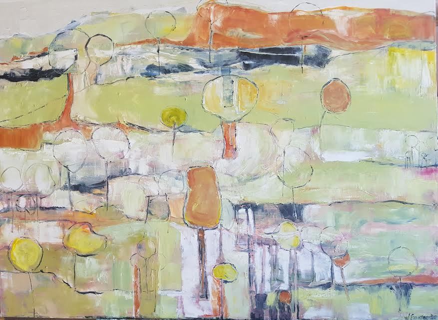 Transitory by Jen Foxton — 2021, 101cm x 76cm.