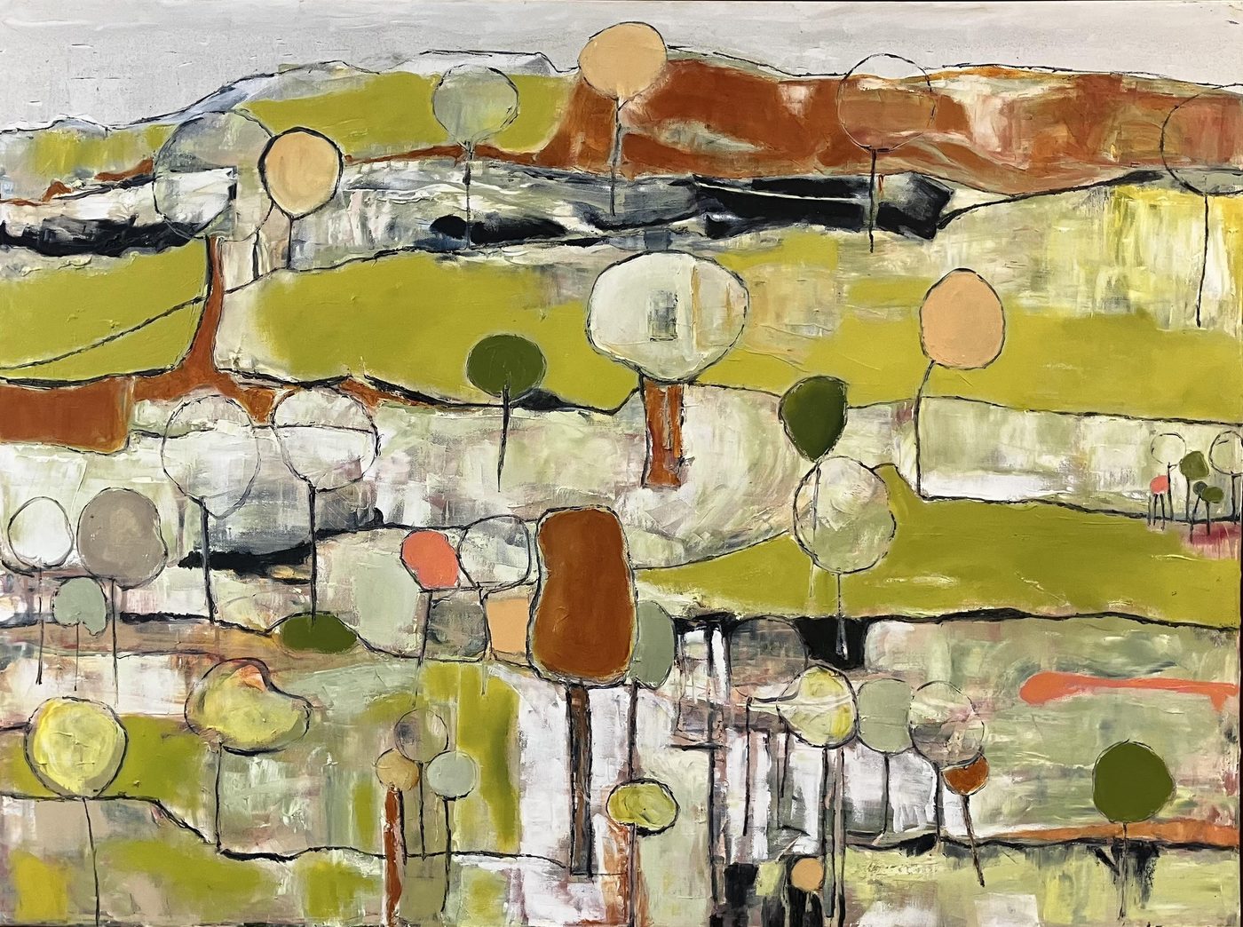 Transitory by Jen Foxton — 2021, 101cm x 76cm.